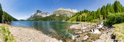 Devero Alp summer landscape photo