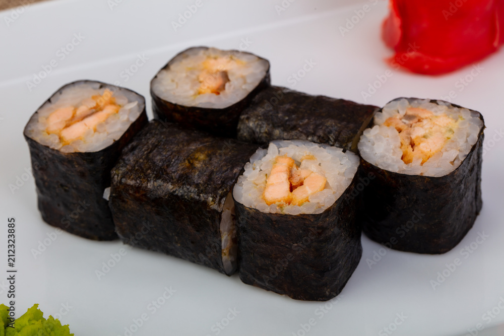 Japanese maki roll Japanese maki roll