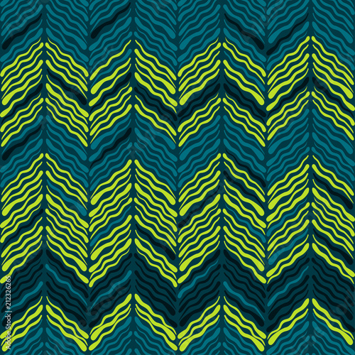 Abstract Ikat and boho style handcraft fabric pattern. Traditional Ethnic design for clothing and textile background, carpet or wallpaper