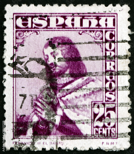 Postage stamp Spain 1948 Ferdinand III  The Saint