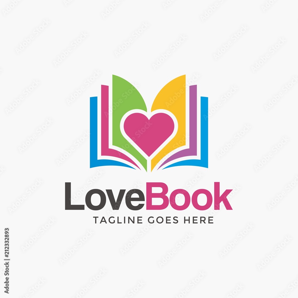 Book logo design