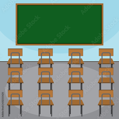Scene of a classroom