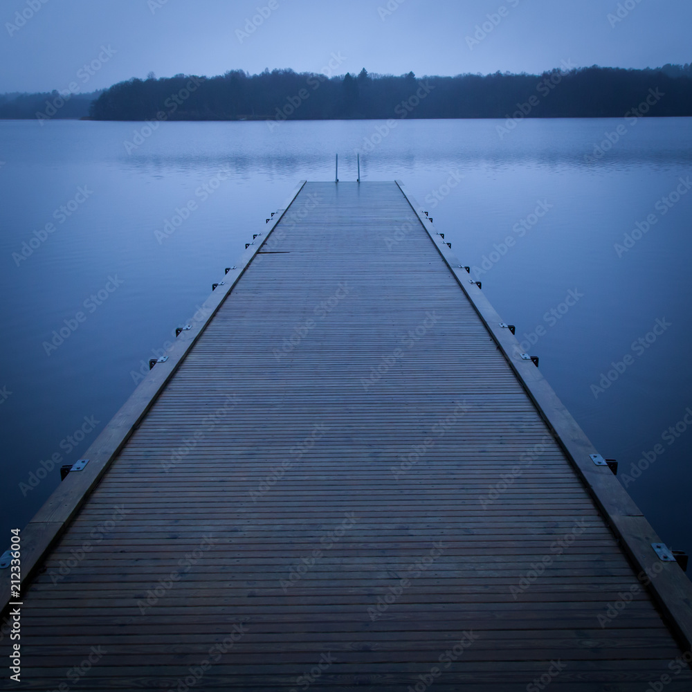 Calm autumn lake Calm autumn lake