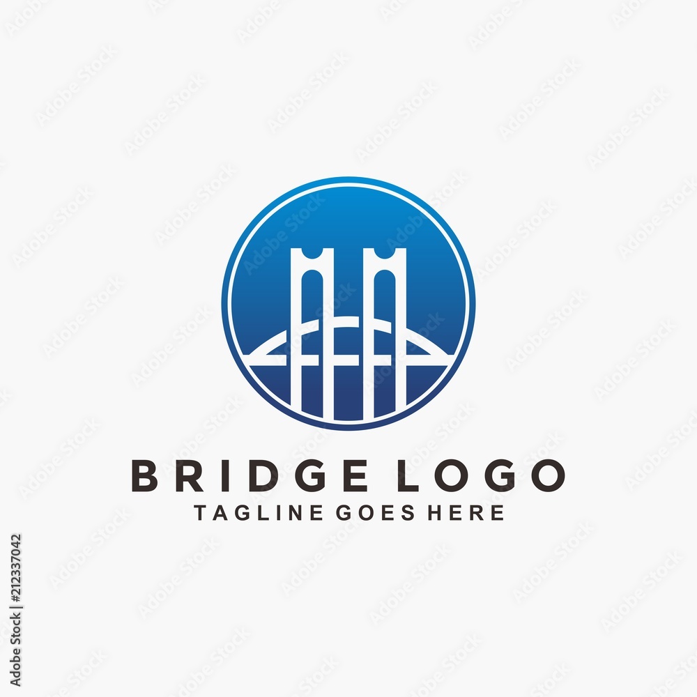 Blue bridge logo Blue bridge logo
