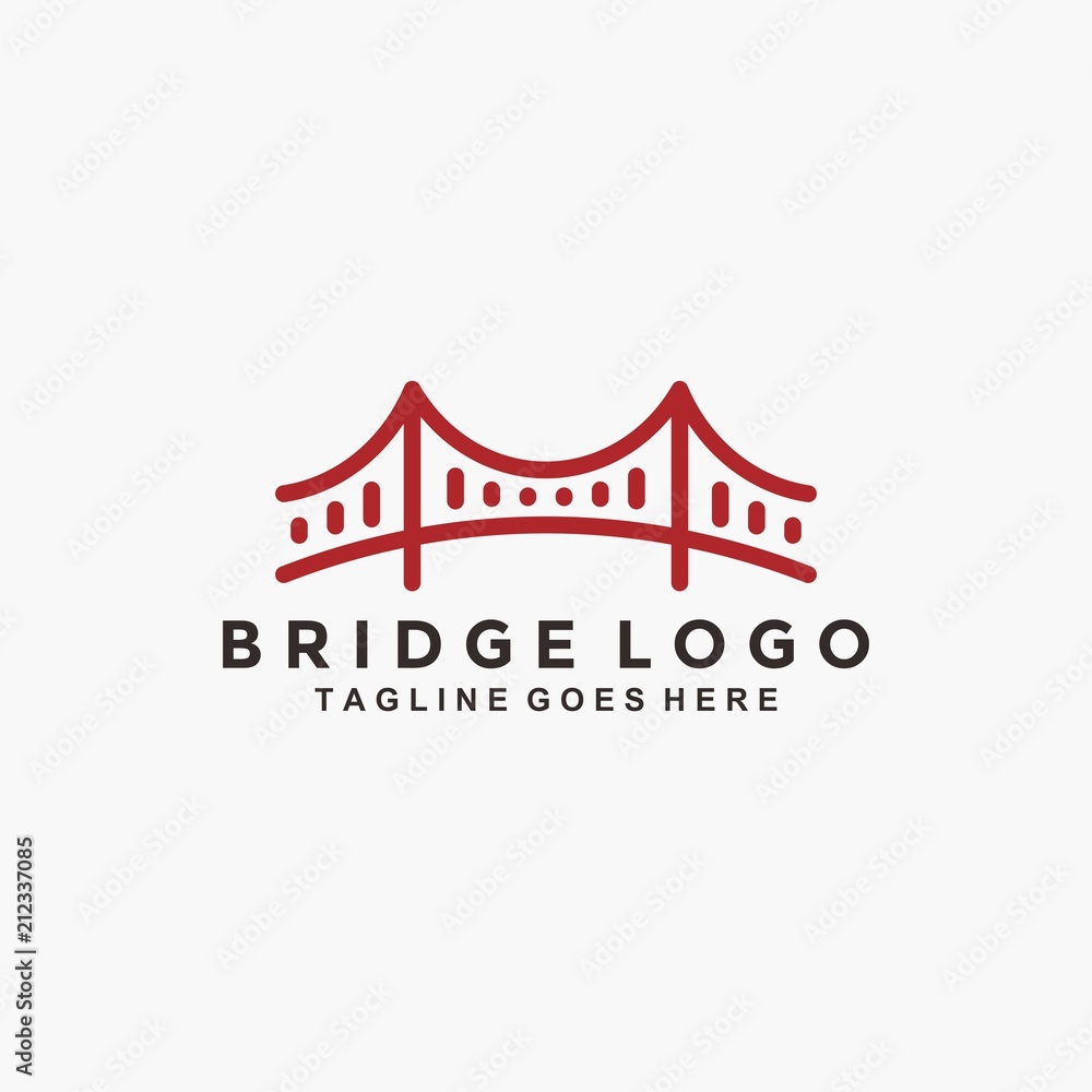 Red bridge logo