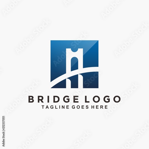 Blue bridge logo