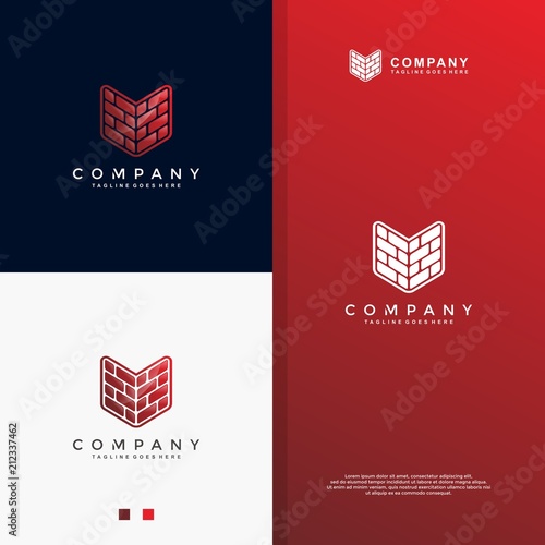 Red brick logo