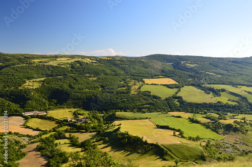 Paysage aveyronnais