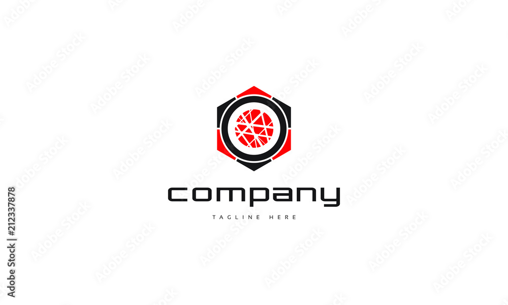 Fototapeta premium Logistics logo