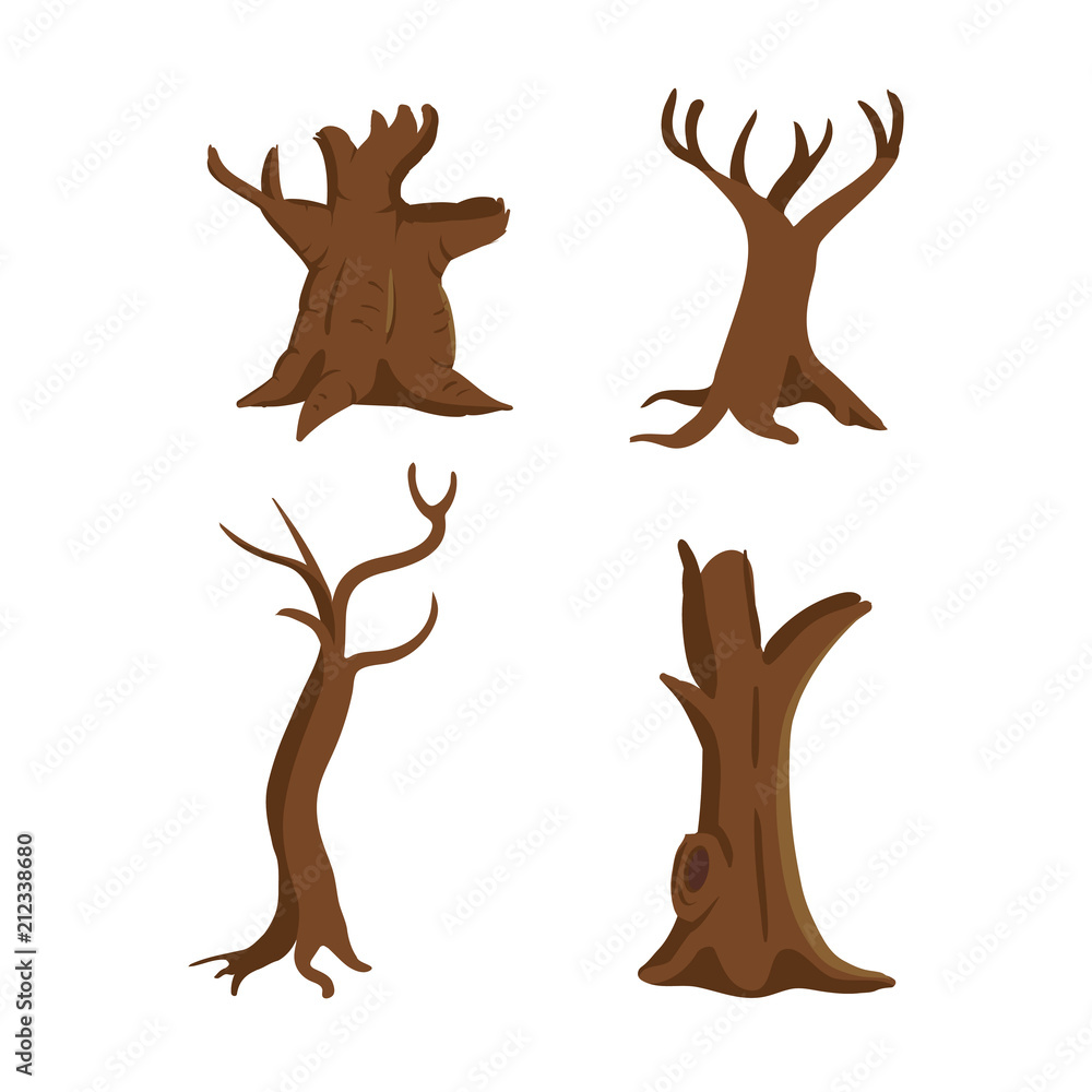 wood vector collection design wood vector collection design
