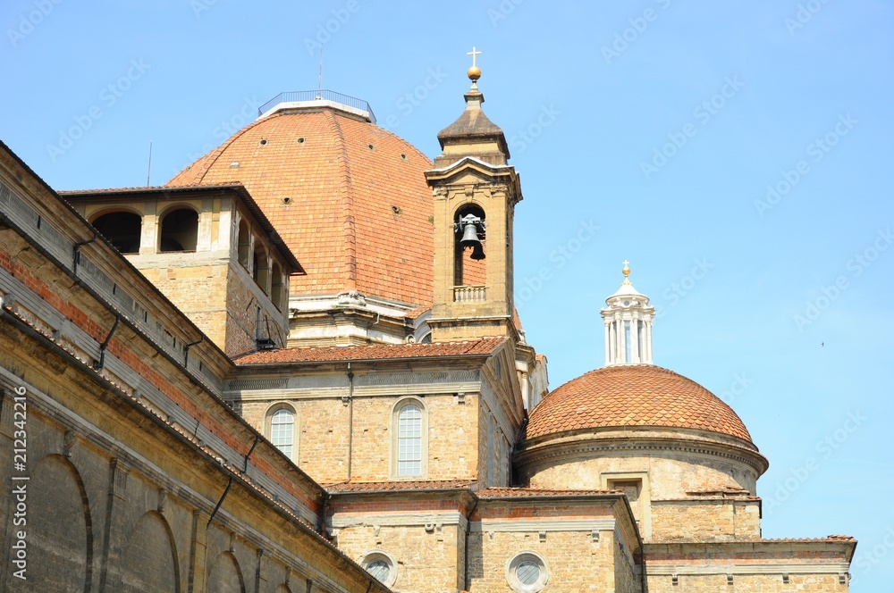 The church and dome in Pisa, Italy