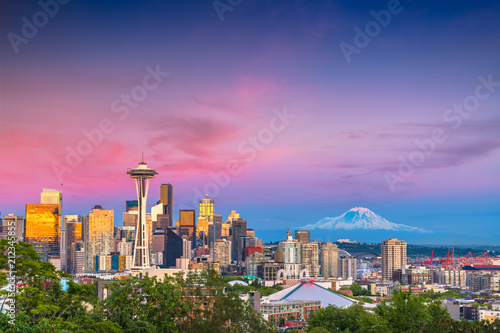 Seattle, Washington, USA Skyline