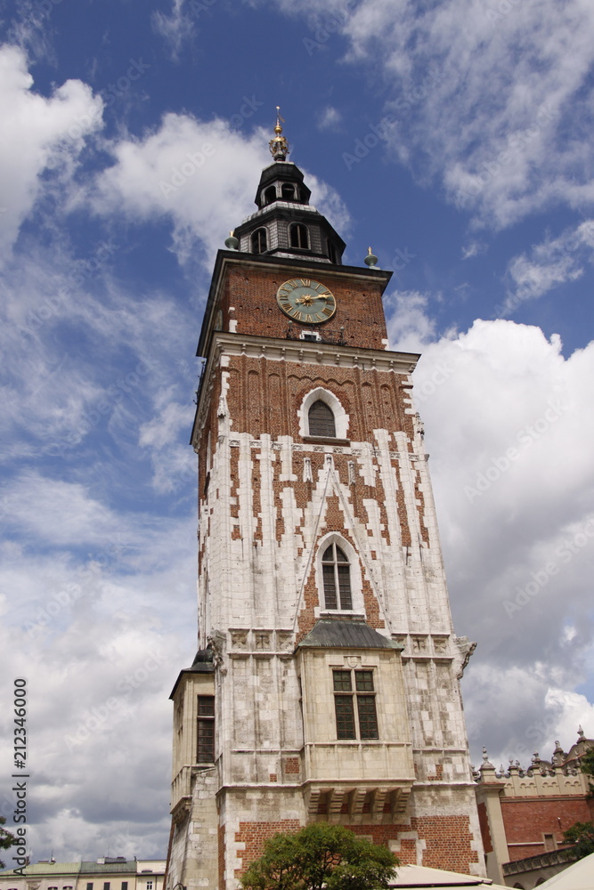 Tour de l'Hôtel de Ville à Cracovie, Pologne