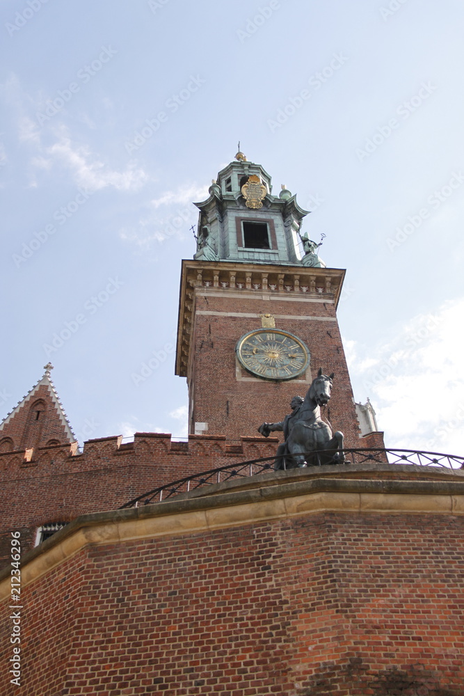 Basilique Wawel à Cracovie, Pologne