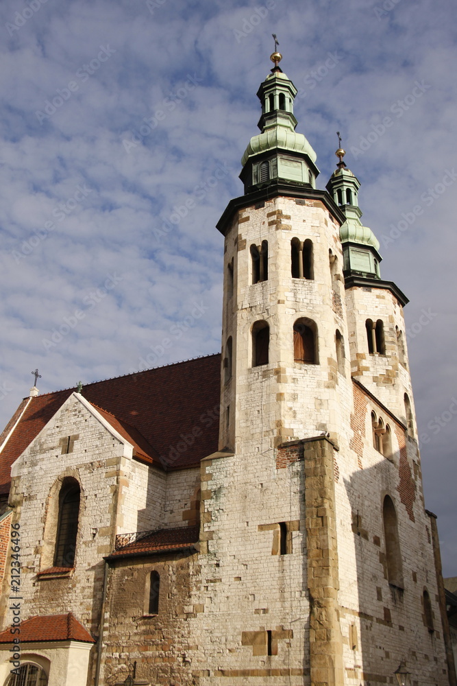 Eglise Saint André à Cracovie, Pologne