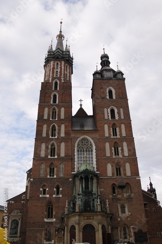 Basilique Sainte-Marie à Cracovie, Pologne © Atlantis