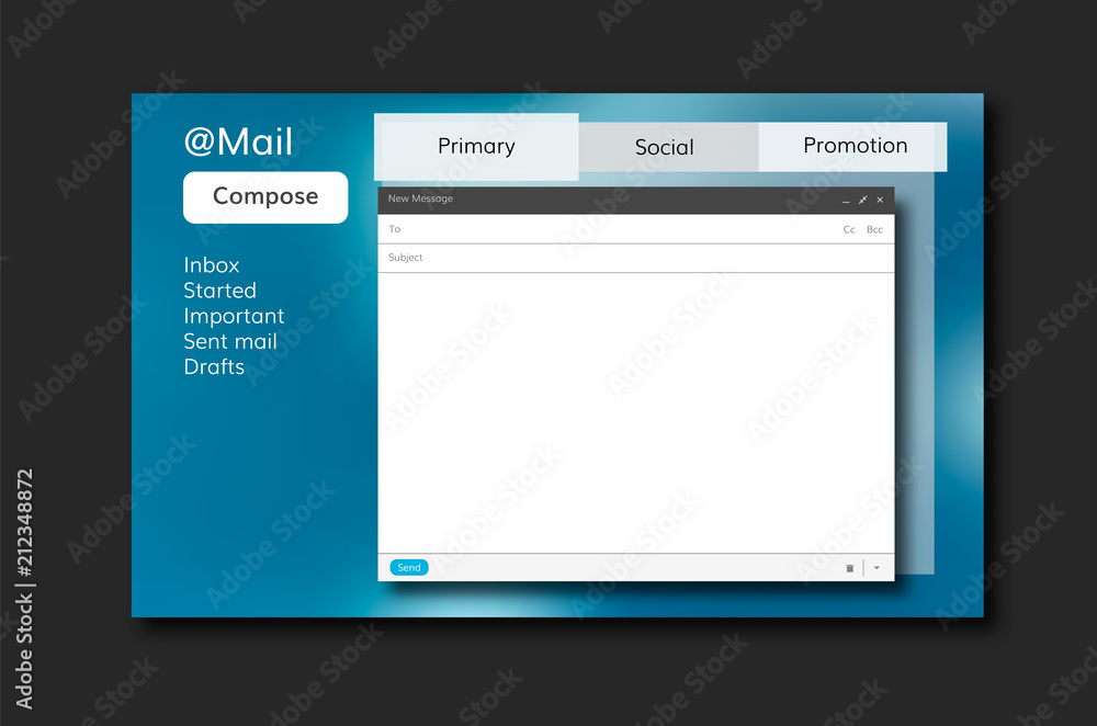 email template vector email template vector
