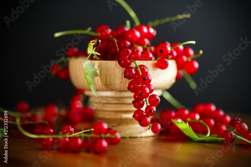 ripe berries red currants