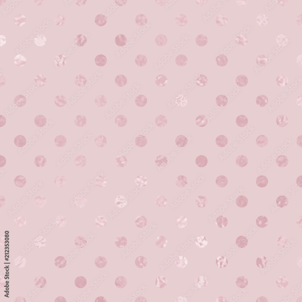 Patterned background polka dot glitter effect foil