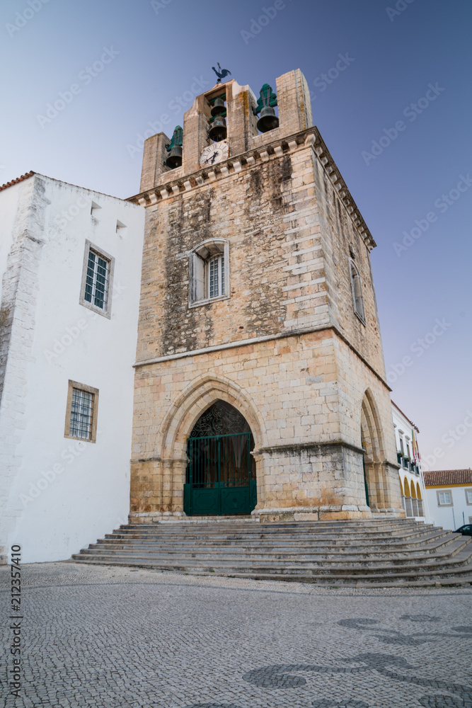 Faro historical city center, Portugal