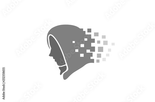 Detective Logo Design Illustration