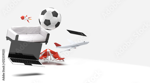 products 3d-illustration