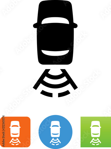 Car Backup Camera Icon