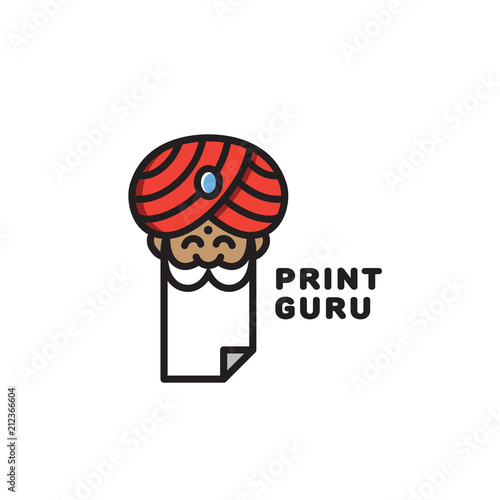 Print guru logo