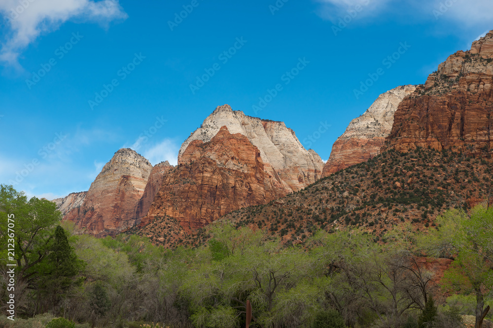 Zion Canyon peaks