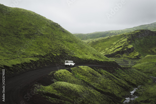 Highland greens.