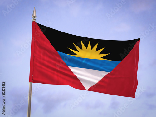 Flag of Antigua and Barbuda