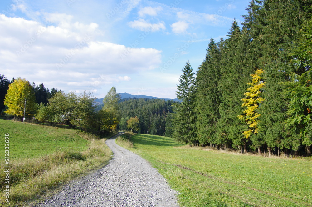 Autumn in Beskydy Mountains