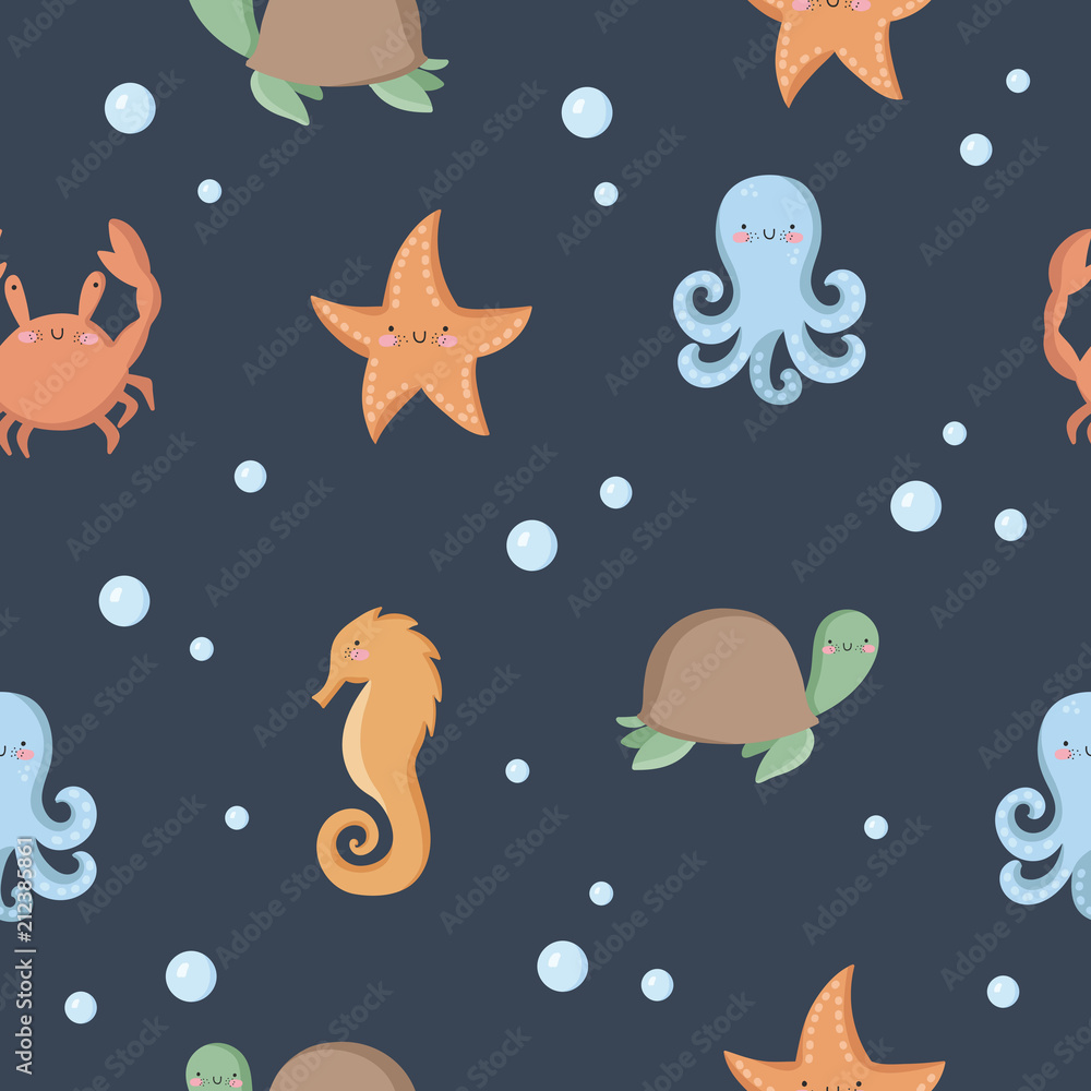 ocean animals wallpaper