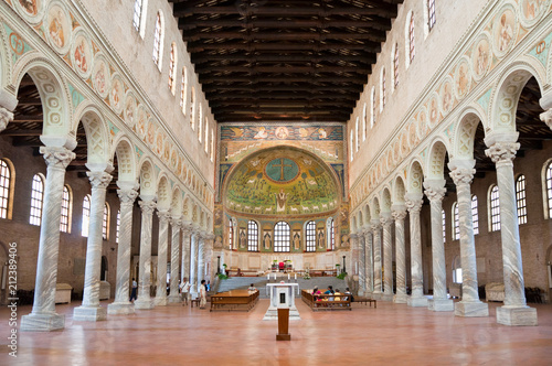 Sant'Apollinare in Classe church, Ravenna Italy photo