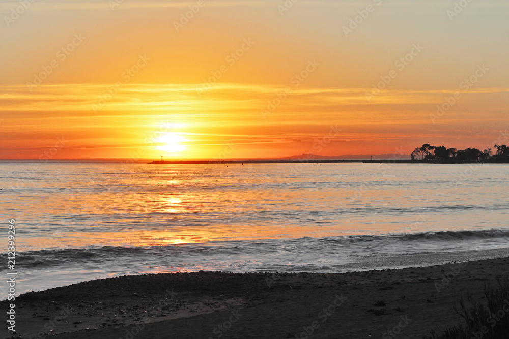 Fototapeta premium Doheny Sunset