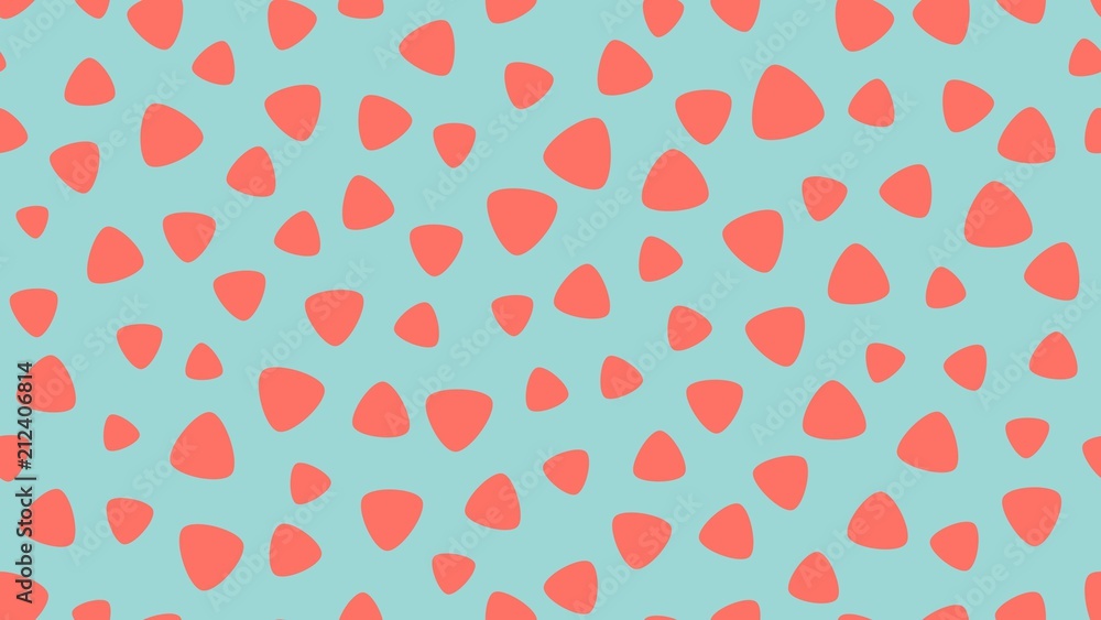 Seamless pattern with triangles on a blue background. Vector repeating texture. Seamless pattern with triangles on a blue background. Vector repeating texture.