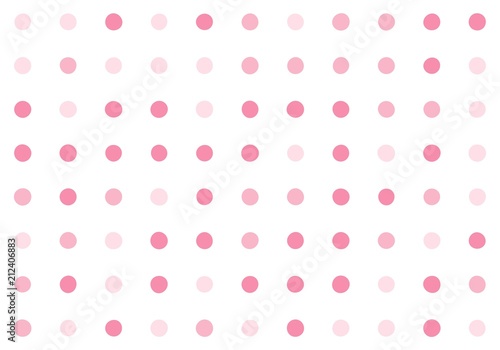 Seamless polka dot pattern. Vector repeating texture.