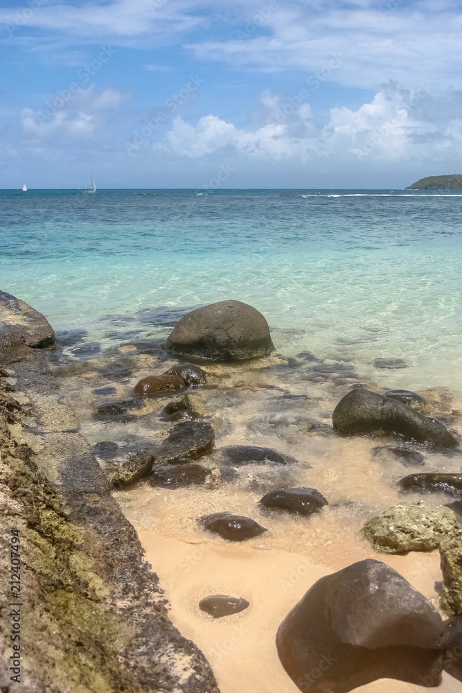 beautiful beach and sea