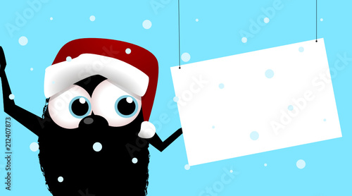 Monster Karte Weihnachten