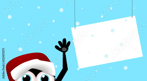 Monster Karte Weihnachten