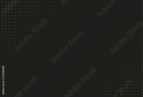 Wallpaper Mural Black and yellow halftone background. Vector illustration Torontodigital.ca