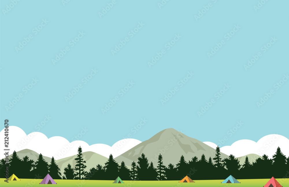 キャンプ イラスト Stock Vector Adobe Stock キャンプ イラスト Stock Vector Adobe Stock