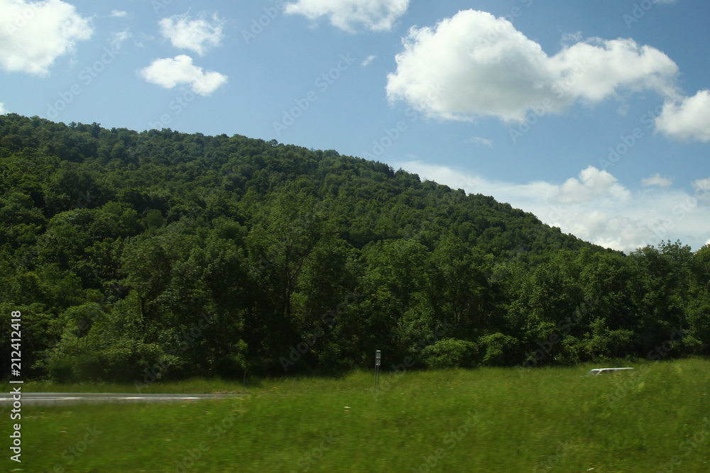 Landscape mountain in New York ,USA