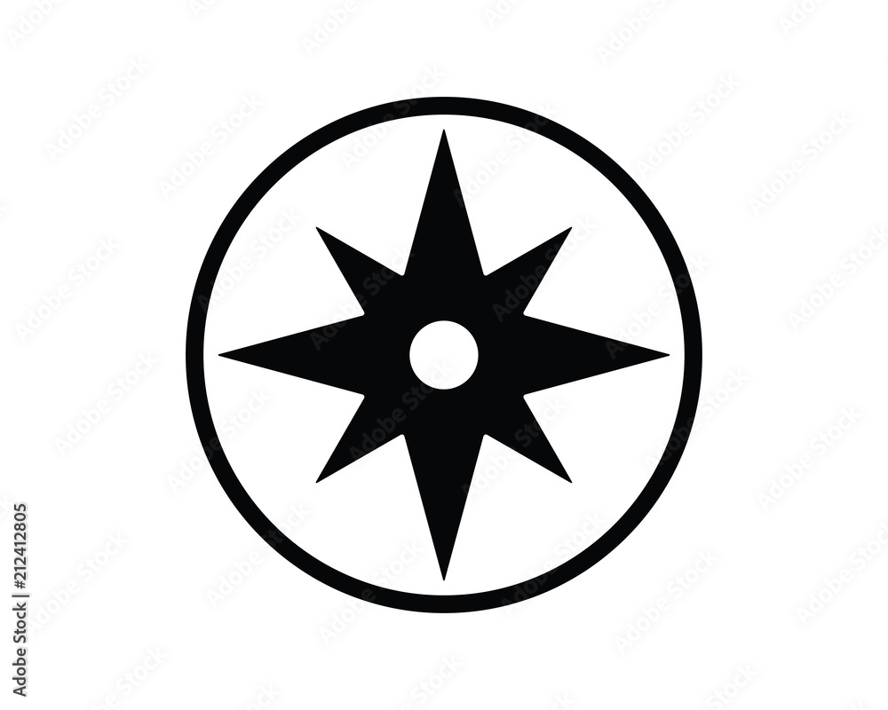 compass point navigation icon , designed for web and app compass point navigation icon , designed for web and app