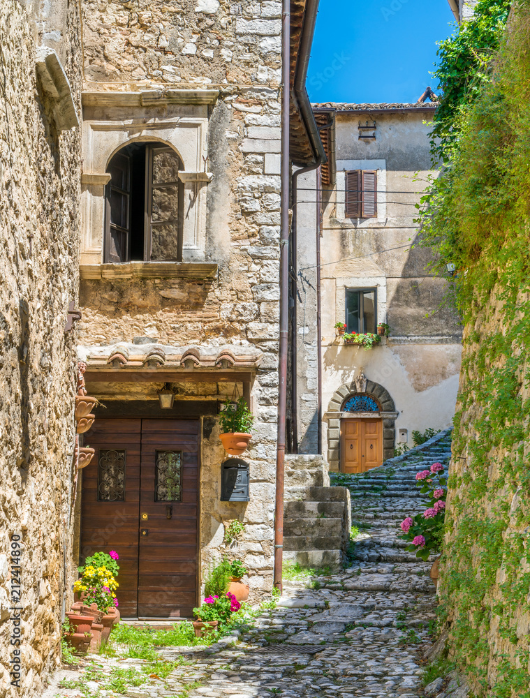 Labro, small and picturesque village in the Province of Rieti, Lazio, central Italy.