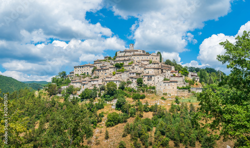 Labro, small and picturesque village in the Province of Rieti, Lazio, central Italy. © e55evu