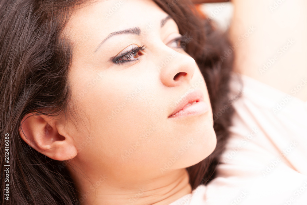 woman getting lost in her thoughts woman getting lost in her thoughts