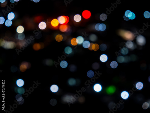 blurred bokeh light defocused background and textured for Christmas , New Year holidays party and celebration background wallpaper