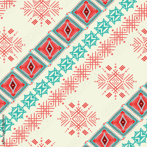Ethnic seamless pattern