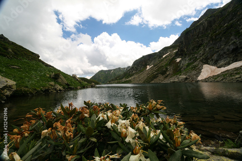 Lake Rybka, Dukkinskie lakes. Arkhyz.